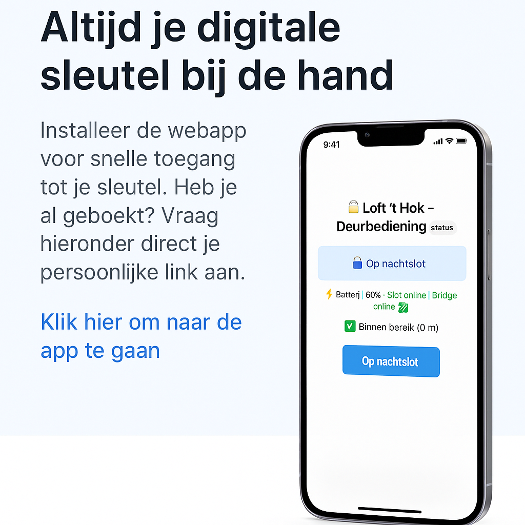 Loft ’t Hok Webapp